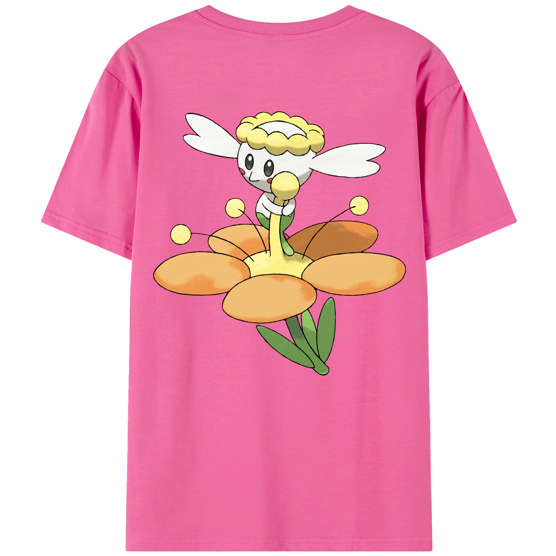 （画像用） ポケットモンスター Pokémon レディース半袖Tシャツ(バックプリント)